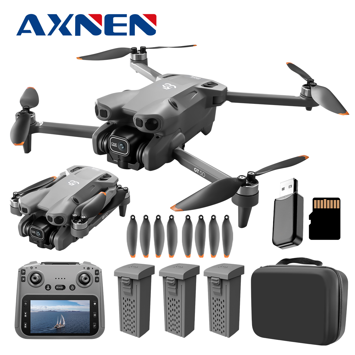 New GT50 Drone 4.3-Inch Screen - огляд і ціна Jjrc Drone X12